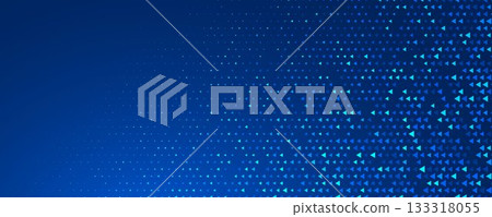 Neon blue triangle texture. Navy glowing arrow geometric background. Tech triangular pattern wallpaper. Fading shining arrows gradient for science poster, healthcare banner, business booklet. Vector Neon blue triangle texture. Navy glowing arrow geometric background. Tech triangular pattern wallpaper. Fading shining arrows gradient for science poster, healthcare banner, business booklet. Vector 133318055