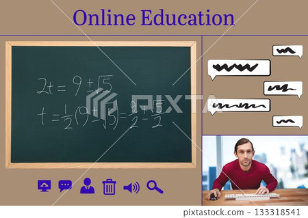 Composite image of online courses Composite image of online courses 133318541