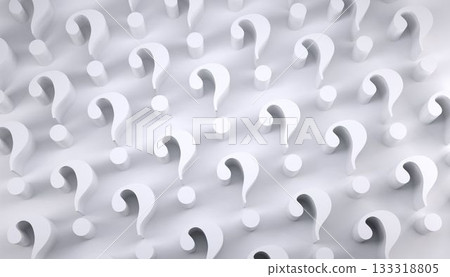 Digital image of question marks 133318805