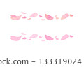 Cherry blossom petal line set Cherry blossom petal line set 133319024