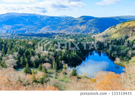 Autumn at Kumanuma, Hachimantai City, Iwate Prefecture 133319435