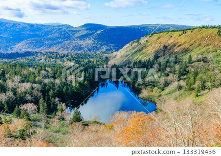 Autumn at Kumanuma, Hachimantai City, Iwate Prefecture 133319436