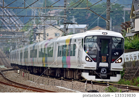 中央幹線上野原JR東日本E257系M-114編組（松本）梓海司 133319830