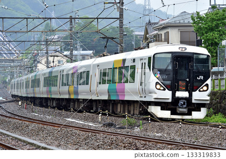 中央幹線上野原JR東日本E257系M-112編組（松本）梓海司 133319833