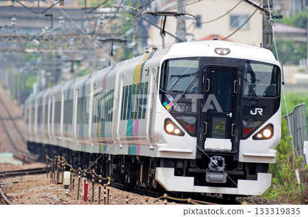 中央幹線上野原JR東日本E257系M-104編組（松本）梓海司 133319835