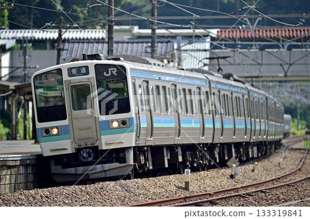 Central Line Uenohara JR East 211 Series N608 organization (Nagano) Central Line Uenohara JR East 211 Series N608 organization (Nagano) 133319841