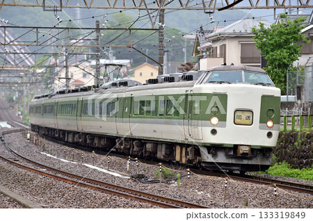 Chuo Line Uenohara JR East 189 series N102 train (Nagano) out of service 133319849