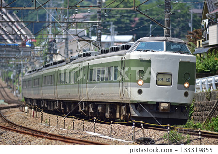 Chuo Line Uenohara JR East 189 series N102 train (Nagano) out of service Chuo Line Uenohara JR East 189 series N102 train (Nagano) out of service 133319855