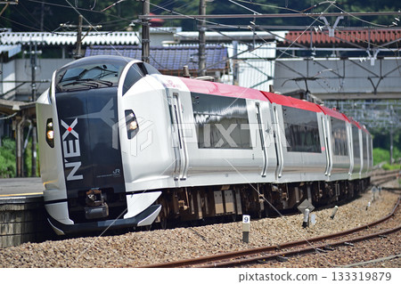 Chuo Main Line, Uenohara, JR East, E259 series, Ne009 formation (Kamakura), Narita Express NEX Chuo Main Line, Uenohara, JR East, E259 series, Ne009 formation (Kamakura), Narita Express NEX 133319879