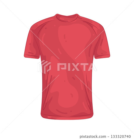 Illustration of football jersey  133320740