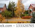 Autumn in the village 133320765