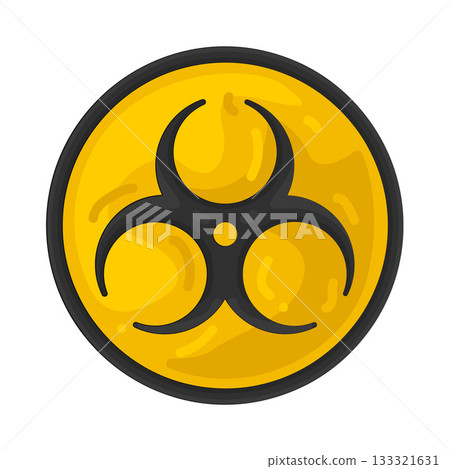 Illustration of biohazard sign Illustration of biohazard sign 133321631