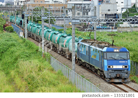 東海道本線 東高島櫻木町 JR Freight EH200-11(高崎) 東海道本線 東高島櫻木町 JR Freight EH200-11(高崎) 133321801