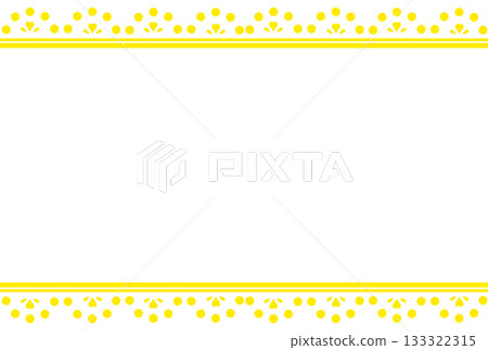 Bright yellow hearts hidden in the top and bottom frames Bright yellow hearts hidden in the top and bottom frames 133322315