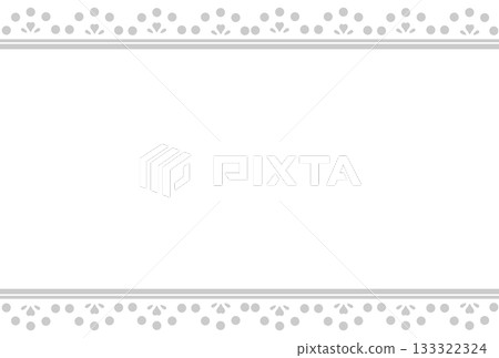 頂部和底部邊框內隱藏著灰色愛心 133322324