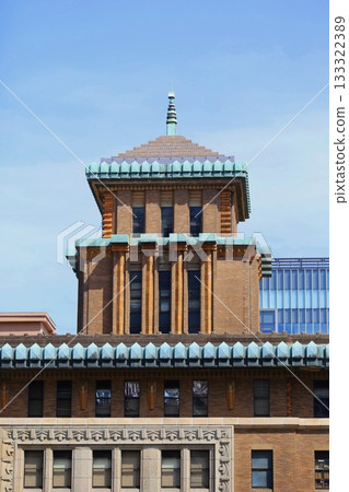 The front of King's Tower (Kanagawa Prefectural Government Office Building), one of the three towers of Yokohama The front of King's Tower (Kanagawa Prefectural Government Office Building), one of the three towers of Yokohama 133322389