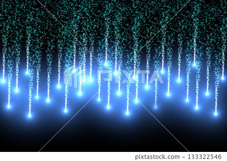 Digitally generated bright firework design 133322546