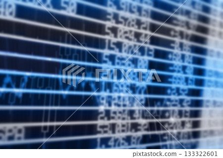 Trading board with graph and numbers Trading board with graph and numbers 133322601
