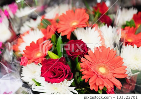Close-up of flower bouquets 133322701