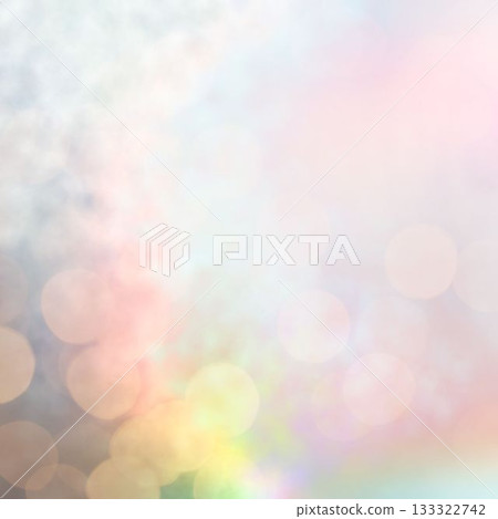 Abstract pastel bokeh pattern is spreading across flat design canvas blending soft light circles Abstract pastel bokeh pattern is spreading across flat design canvas blending soft light circles 133322742