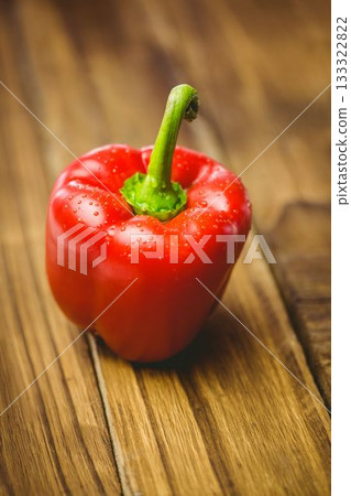 Close-up of fresh red pepper Close-up of fresh red pepper 133322822