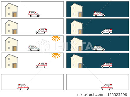 【車輛】救護車往返 【車輛】救護車往返 133323398