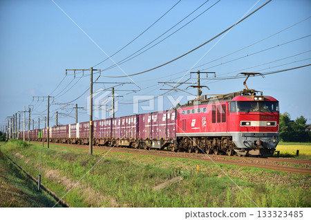 信越本線、見附織、JR Freight EF510-6（富山） 133323485