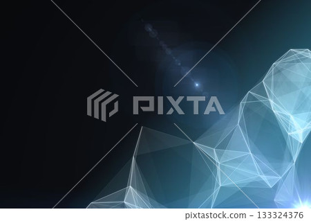Futuristic shiny black background 133324376