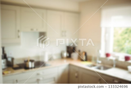 Counter in modern kitchen Counter in modern kitchen 133324696