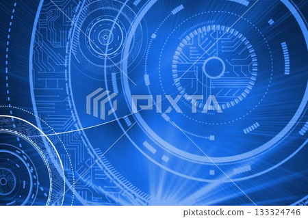 Futuristic shiny blue design Futuristic shiny blue design 133324746