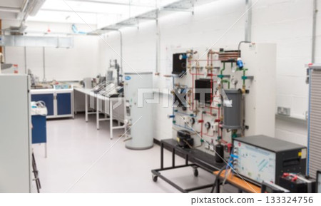 Empty workshop in industry Empty workshop in industry 133324756