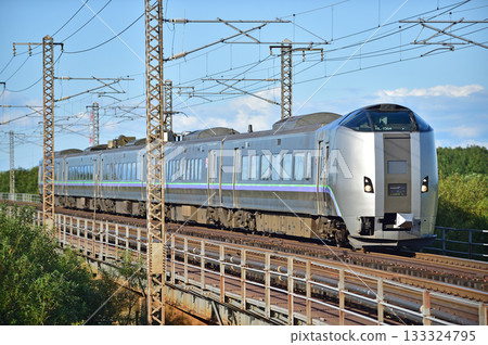 Hakodate Main Line Toyopporo-Ebetsu JR Hokkaido 789 series 1000 series HL-1004 formation (Sapporo) Super Kamuy 133324795