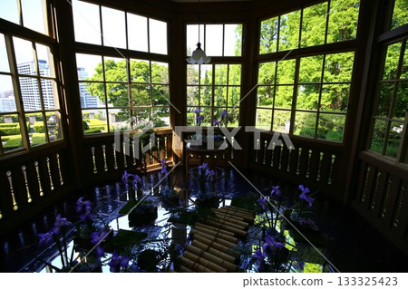 Sunroom of a diplomat's house in Yamate Italian Garden, Yokohama 133325423