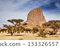 Hoggar mountains in Sahara lesert, Algeria 133326557