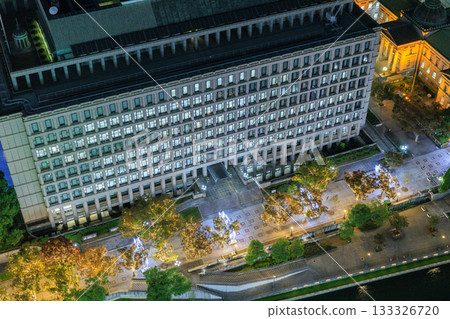 大阪中之島的聖誕燈飾 大阪中之島的聖誕燈飾 133326720