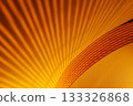 Abstract sparkling golden banner background with waves and rays. Festive sale and holiday background with copy space for headlines. 133326868