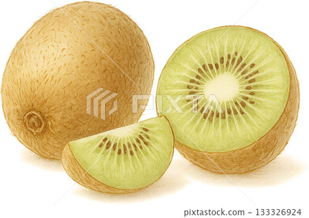 一幅線條柔和的插圖 133326924