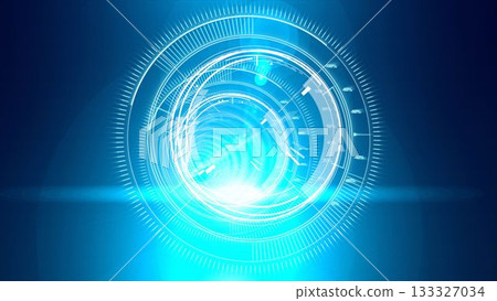 Several interface dial in dark blue background with light blue radiance Several interface dial in dark blue background with light blue radiance 133327034