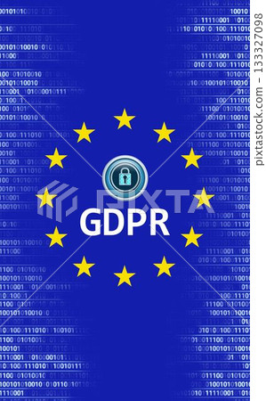European Union Locked GDPR 133327098