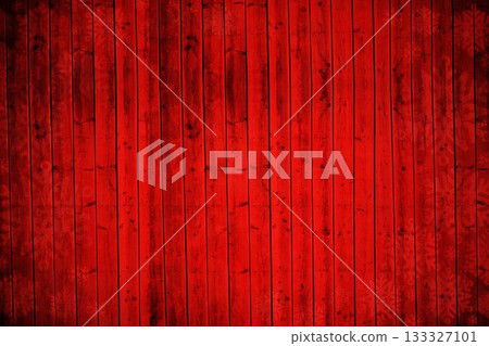 Red wooden planks background 133327101