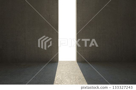 Sunlight falling on floor through wall Sunlight falling on floor through wall 133327243