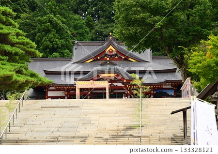 夏季參拜盛岡八幡神社 133328121