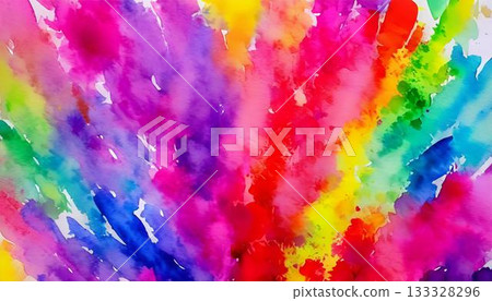 Colorful abstract painting 133328296