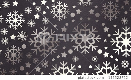 Snowflake wallpaper pattern Snowflake wallpaper pattern 133328722