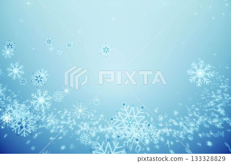Digitally generated image of snowflakes Digitally generated image of snowflakes 133328829