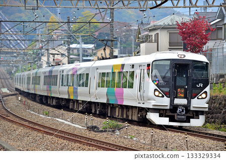 Chuo Main Line Uenohara JR East E257 series M-107 formation (Matsumoto) Azusa Kaiji 133329334