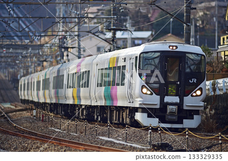 中央幹線上野原JR東日本E257系M-112編組（松本）梓海司 133329335