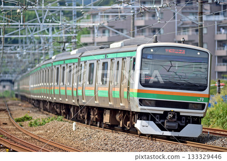 Tokaido Main Line Manazuru JR East E231 series 1000 series U20 formation (Oyama) 133329446
