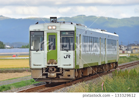 石卷線、掛山前町、JR 東日本、木葉 110 系列、木葉 112-151（盛岡） 133329612