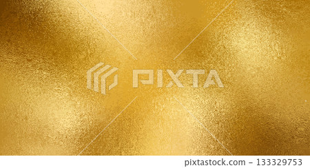 Gold foil texture background with shadows 133329753